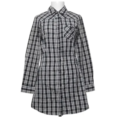 Shirt dress (Black, White) from Net International Cotton