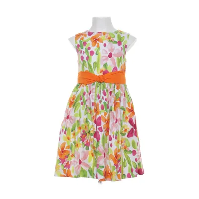 Klänning (Vit, Flerfärgad) från Mayoral Bomull, Elastan