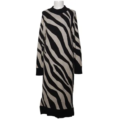Kleid (Schwarz, Beige) von VILA Polyamid, Polyester, Viskose