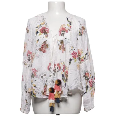 Blouse (Blanc, Multicolore) de Zara Woman Viscose