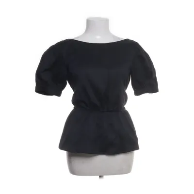 Top péplum (Noir) de STAUD Coton, Nylon, Polyester