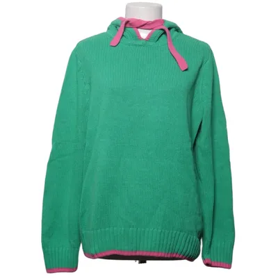Hoodie (Green, Pink) from Strandfein Acrylic, Cotton