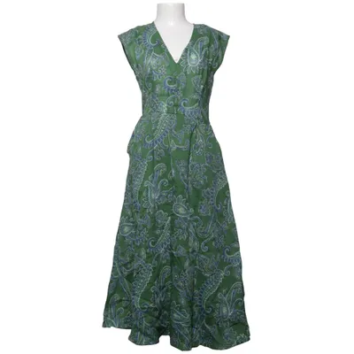 Maxi dress (Green, Blue, White) from Mango Lyocell, Viscose