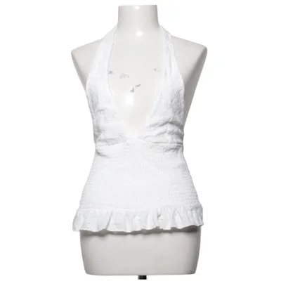 Haltertop (Wit) van Zara Katoen