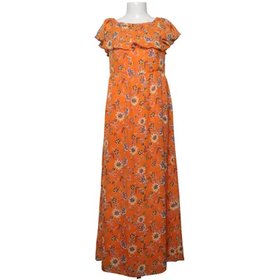 Långklänning (Orange, Flerfärgad) från Peacocks Polyester