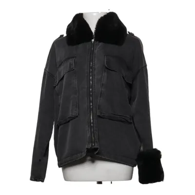 Denim jacket (Gray) from Boohoo Blue Cotton, Polyester