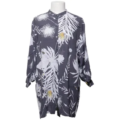 Bluse (Grau, Weiß, Mehrfarbig) von Anna Glover x H&M Viskose