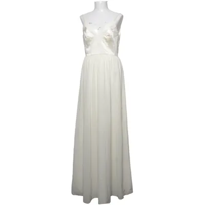 Evening gown (White) from Zetterberg Cotton, Viscose