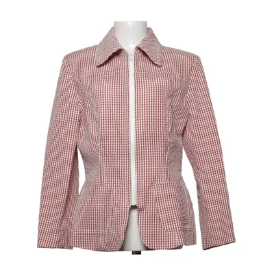 Blazer (Rouge, Blanc) de Getti Coton, Polyester