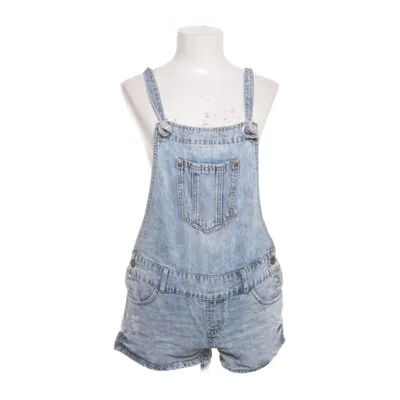 Korte tuinbroek (Blauw) van Fishbone Katoen, Polyester