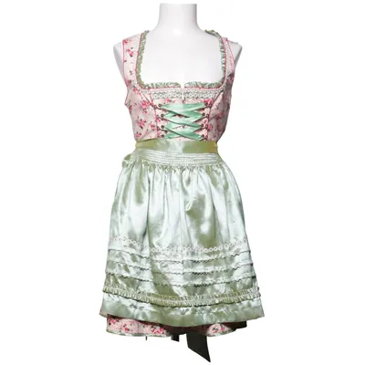 Dirndl (Vert, Rose, Blanc) de Krüger Madl Coton, Polyester