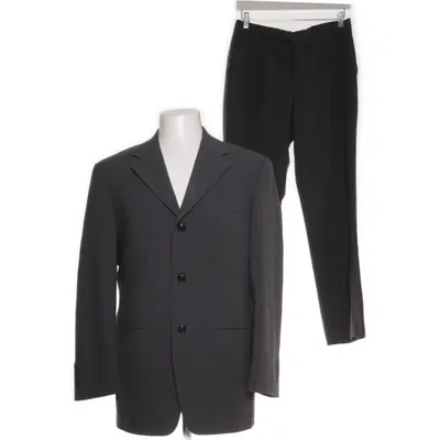 Kostym (Grå) från Batistini Elastan, Polyester, Ull