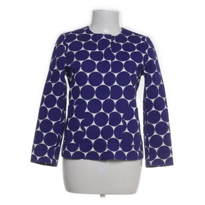 Blazer (Blauw, Wit) van Boden Katoen, Elastaan, Polyester