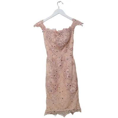 Cocktailkjole (Beige, Pink) fra Rever Design Polyester
