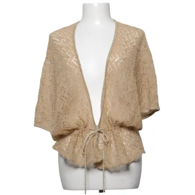 Cardigan (Beige) from Frk. Acrylic, Mohair, Polyamide