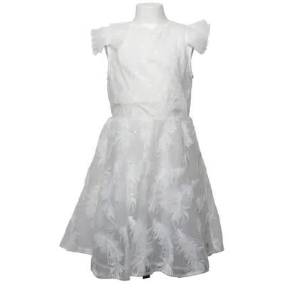 Bloemenmeisjes jurk (Wit) van CKS Katoen, Polyester