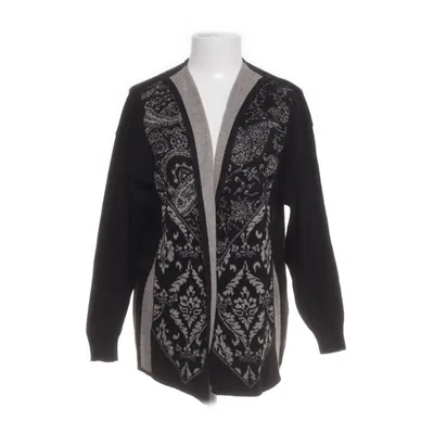 Cardigan (Zwart, Beige) van Kriss Sweden Acryl, Katoen, Modal