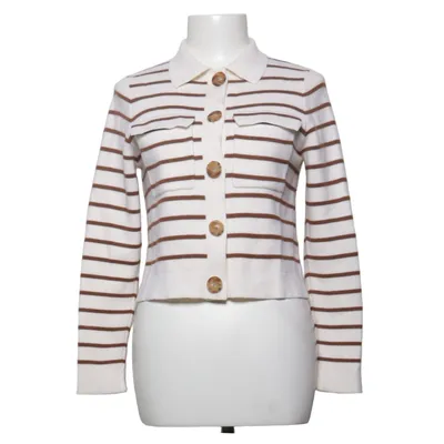 Cardigan (Hvid, Brun) fra La Maille Sézane Merinould