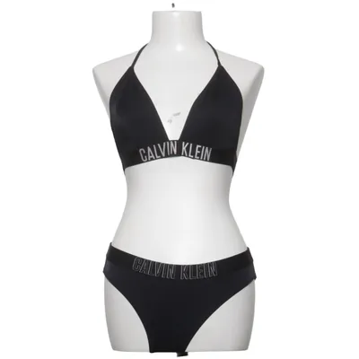 Bikini (Zwart) van Calvin Klein Swimwear Elastaan, Polyester