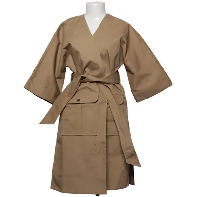 Trenchcoat (Beige) van Ganni Katoen, Polyester