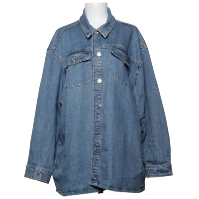 Denim jacket (Blue) from Ellos Cotton, Elastane