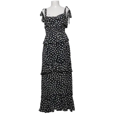 Maxi dress (Black, White) from Dark Pink Polyester