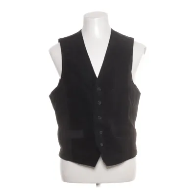 Läderväst (Svart) Skinn