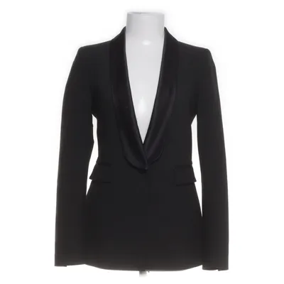 Smoking blazer (Zwart) van Zara Basic Acetaat