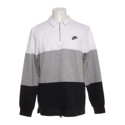 Collegetröja (Vit, Grå) från Nike Bomull, Elastan