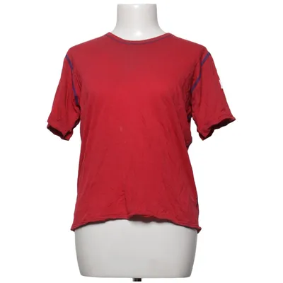 T-shirt (Rouge, Bleu) de Janus Laine de mouton