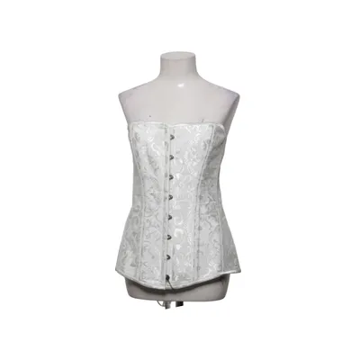 Corset (Blanc) de Charmian Élasthane, Polyester
