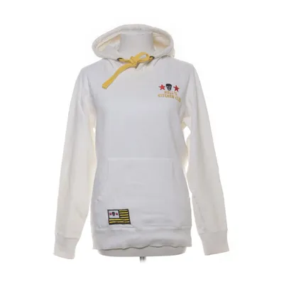 Sweat à capuche (Blanc, Multicolore) de Witty Knitters Coton, Polyester