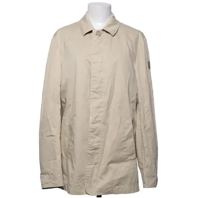 Veste (Beige) de Tru Trussardi Coton, Cuir, Polyamide