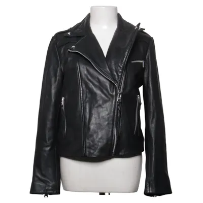 Bikerjacka (Svart) från Mango Skinn, Polyester