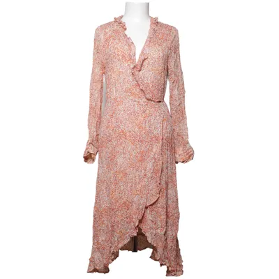 Slå-om-kjole (Beige, Flerfarvet) fra Second Female Viscose