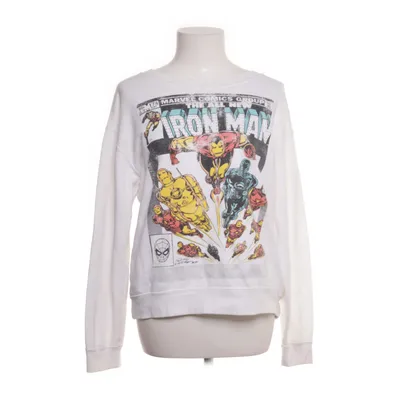 Collegetröja (Vit) från Marvel Comics Bomull, Polyester