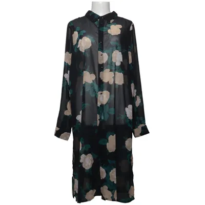 Shirt dress (Black, Beige, Green) from Ellos Polyester