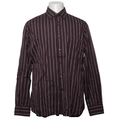 Shirt (Brown, White, Red) from Pancaldi & B Cotton