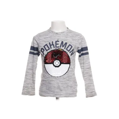 Long sleeve T-shirt (Gray, Multicolored) from Pokémon Cotton, Polyester