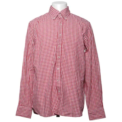 Chemise (Rouge, Blanc) de Nils Sundström Coton