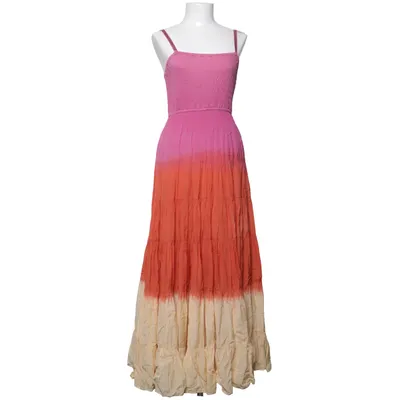 Robe longue (Rose, Orange, Beige) de Replay Coton, Viscose