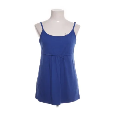 Tank Top (Blue) from Cecilia Classics Elastane, Viscose