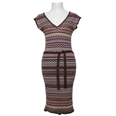 Dress (Multicolored, Purple, Beige) from Missoni Lindex Viscose