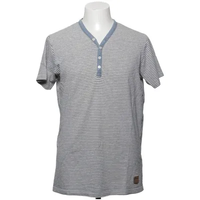 T-shirt (Bleu, Blanc) de Lindbergh Coton, Élasthane