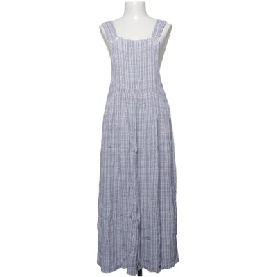 Hängselklänning (Blå, Vit) från Woman Collection H&M Viskos