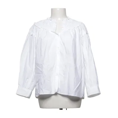 Blouse (Wit) van Sandro Katoen