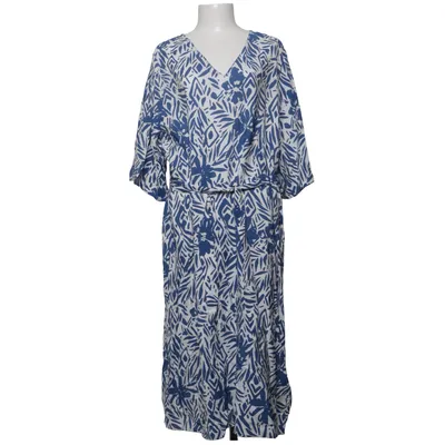 Dress (Blue, White) from LC Waikiki Polyamide, Viscose