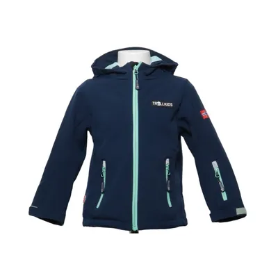 Softshelljacka (Blå, Grön) från Trollkids Polyester