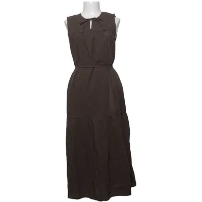 Dress (Beige, Black) from Uniqlo Recycled polyester
