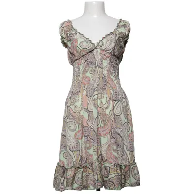 Klänning (Grön, Rosa, Flerfärgad) från Boho Style Silke, Viskos